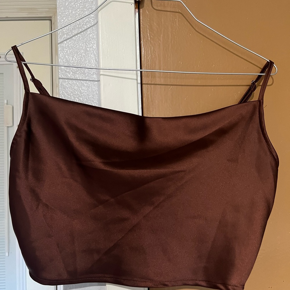 Forever 21 Chocolate Brown Camisole
